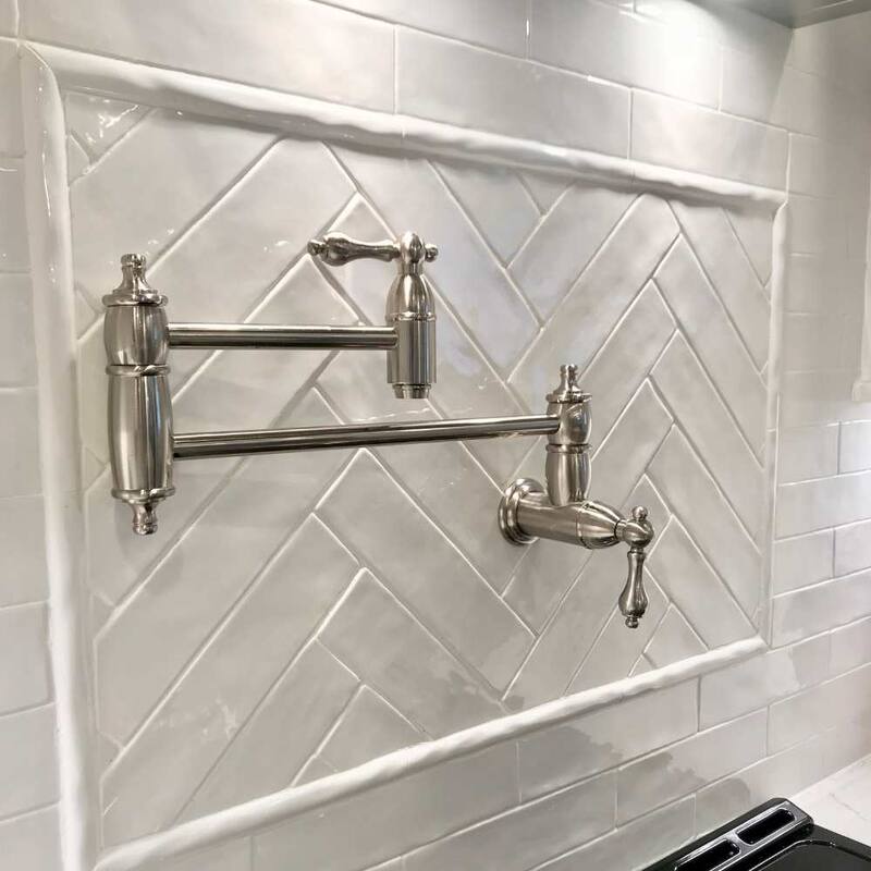 The Tile Life Chelsea 1x10 Blanco Ceramic Pencil Wall Tile - 1 x 10 - 1 Piece