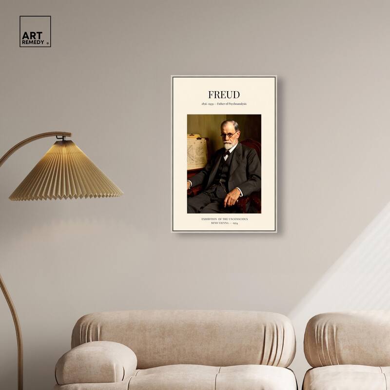 Father of Psychoanalysis Canvas by Art Remedy