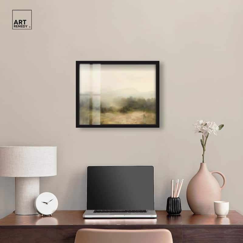 Haze Horizon Shadowbox by Art Remedy