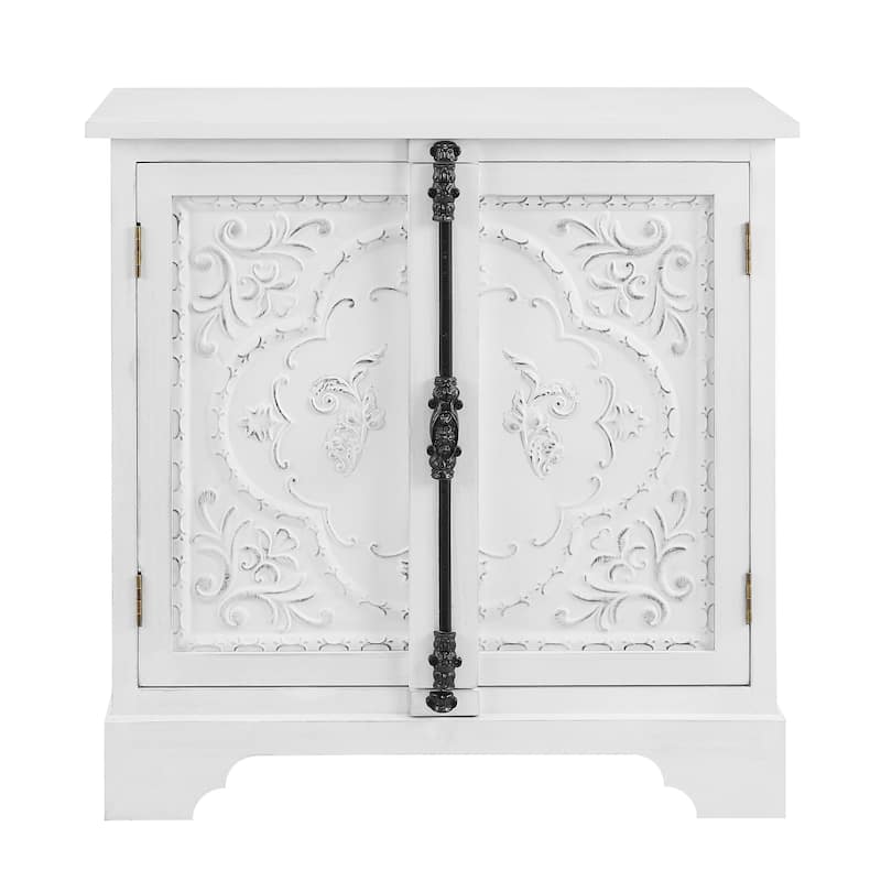 Art Leon Retro and Romantic Floral Cabinet