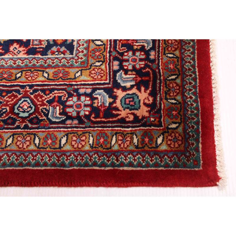 ECARPETGALLERY Hand-knotted Bijar Red Wool Rug - 3'11 x 6'0