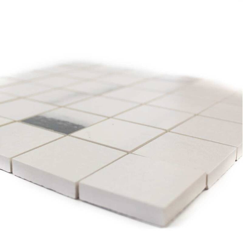 The Tile Life Penthouse 2x2 White Fantasy Porcelain Floor & Wall Tile