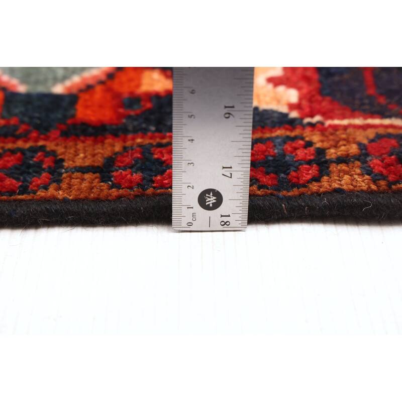 ECARPETGALLERY Hand-knotted Anatolian Vintage Red Wool Rug - 4'5 x 7'8