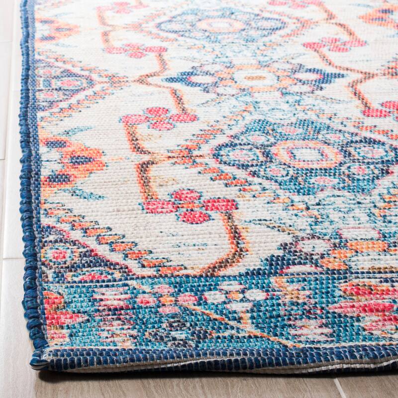 SAFAVIEH Handmade Saffron Bryana Modern Tribal Cotton Rug