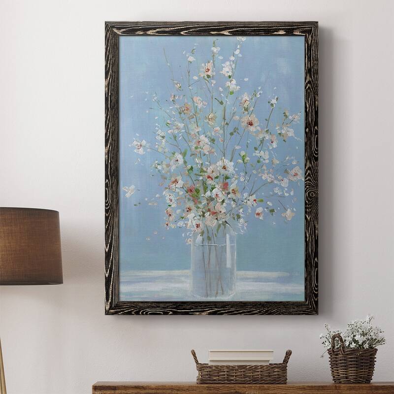 Cherry Blossom Arrangement-Premium Framed Canvas - Ready to Hang
