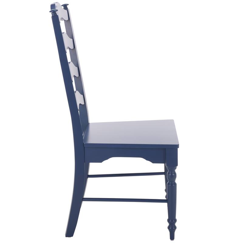 SAFAVIEH HOME Rasia Ladder Back Side Chair - 19"W x 22"D x 41"H