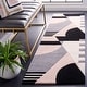 preview thumbnail 67 of 72, SAFAVIEH Handmade Rodeo Drive Sofoula Mid-Century Modern Abstract Wool Rug