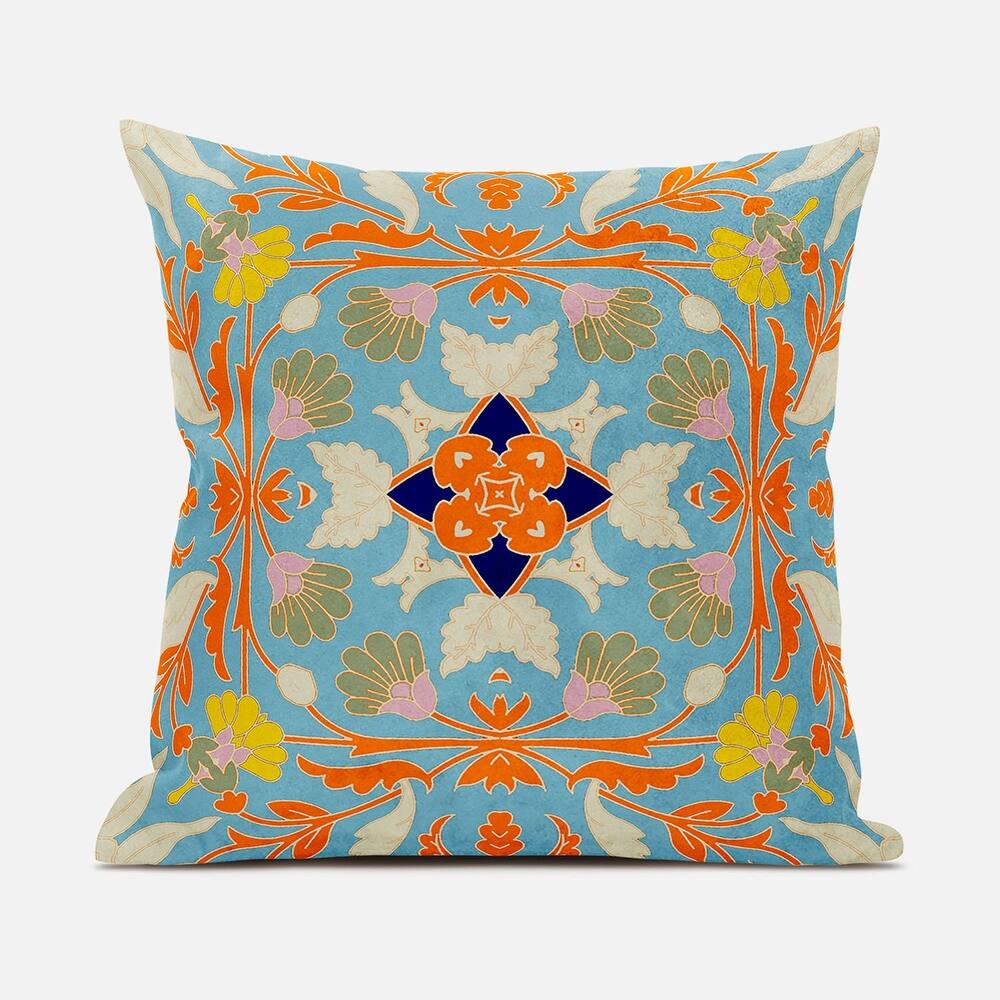 Amrita Sen Venetian Flower Paisley Duo Indoor Outdoor Pillow