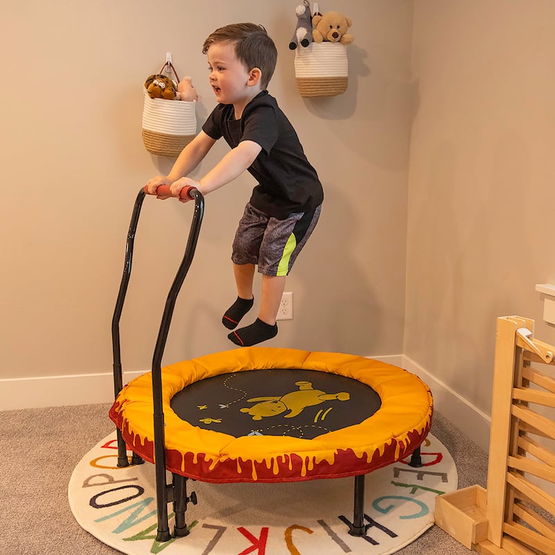 Skywalker Trampolines 36" Winnie the Pooh folding mini trampoline