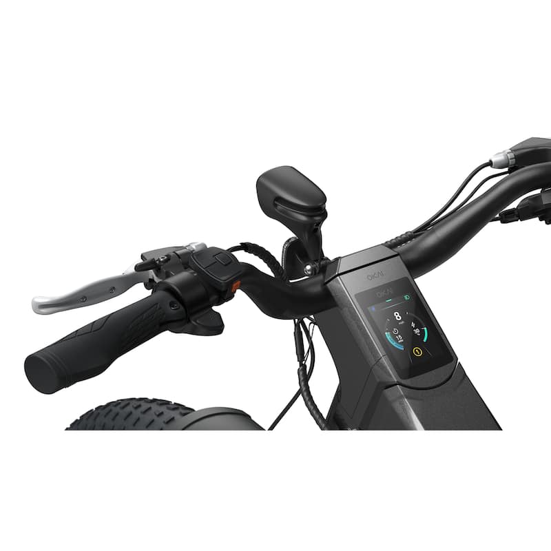 Electric Mountain Bike - Step Over Design, Black, Urban Commuter - 26