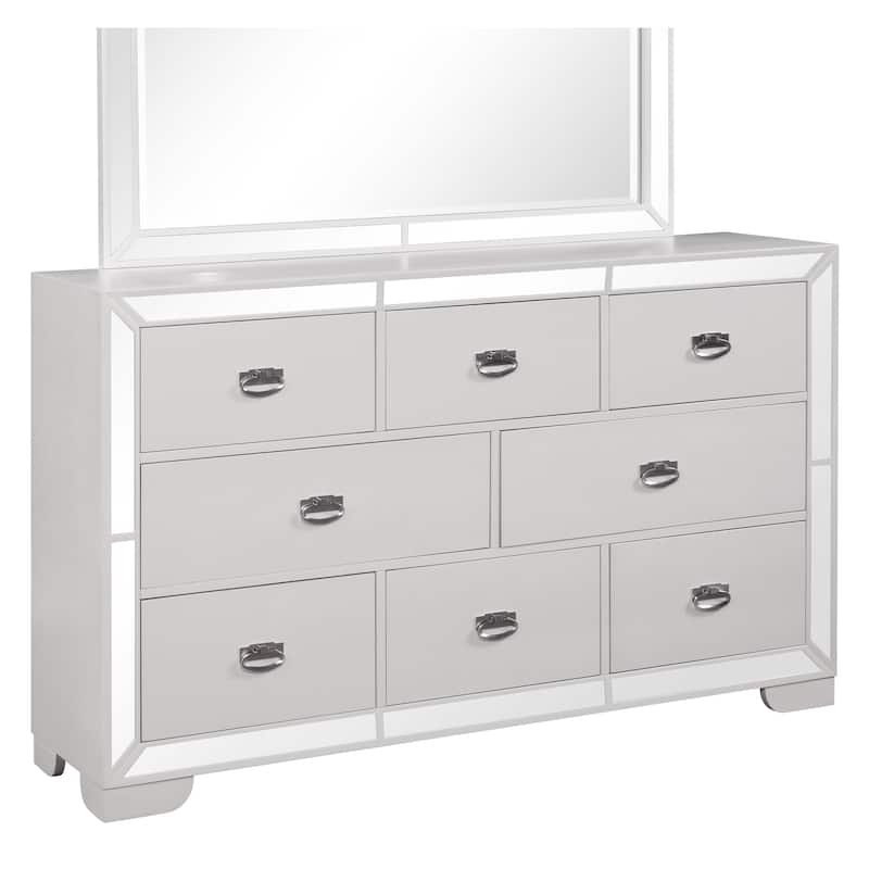 Grand Gloria Champagne Upholstered Bedroom Set