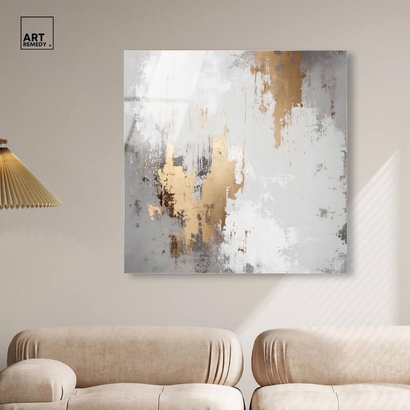 Ghostly Glimmer I Acrylic by Art Remedy, Ready to Hang