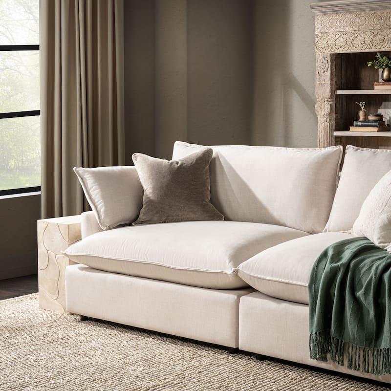 Villa by Classic Home Harriet Velvet Throw Pillow