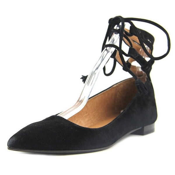 frye black flats