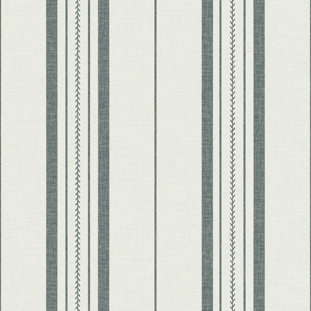 NuWallpaper Brownstone Boys Townhouse Stripe Dusk Peel and Stick Wallpaper - N/A