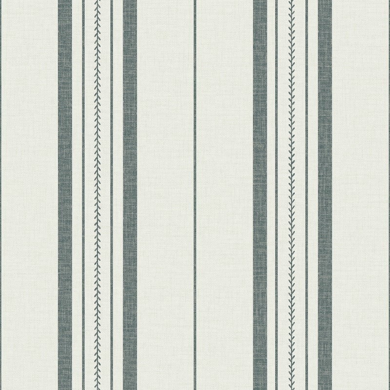 NuWallpaper Brownstone Boys Townhouse Stripe Dusk Peel and Stick Wallpaper - N/A