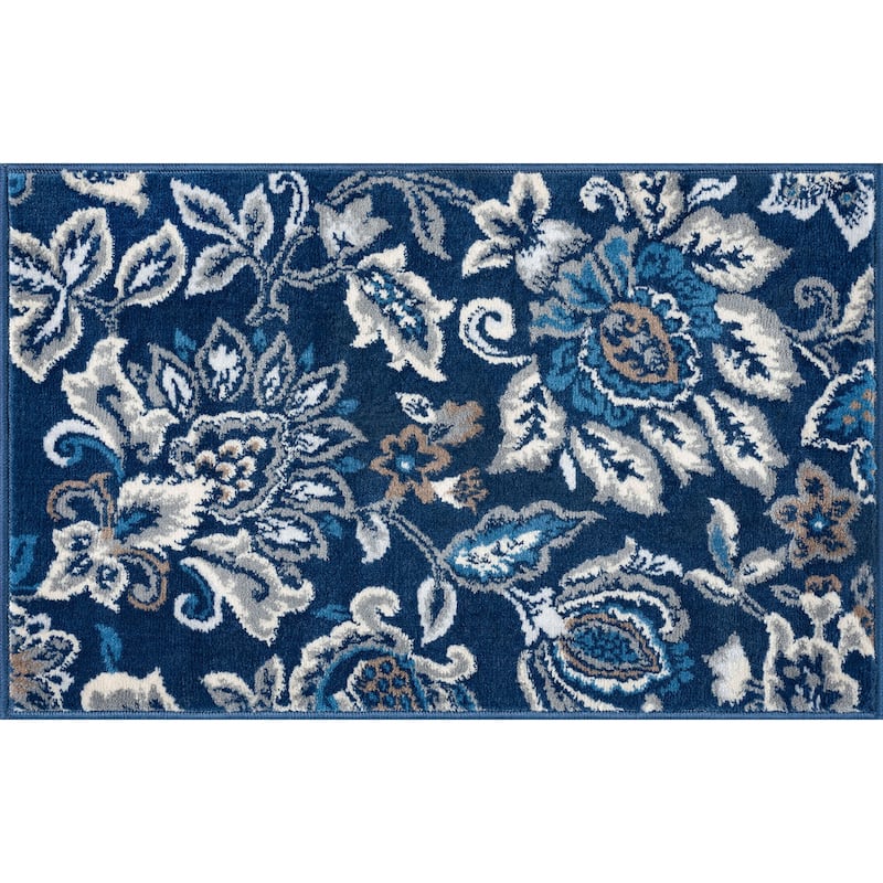 Carrington Farmhouse Floral & Botanical Indoor Area Rug
