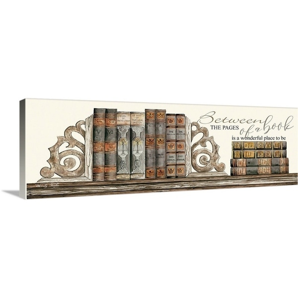 "Between the Pages of a Book" Canvas Wall Art