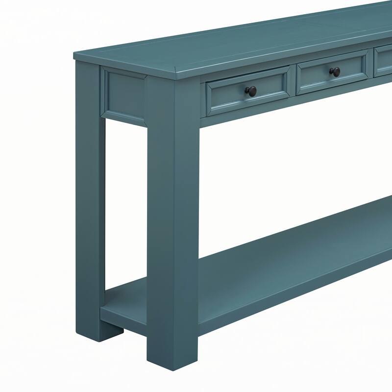 Console Table/Sofa Table(Dark Blue)