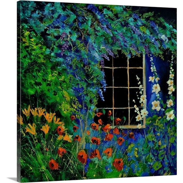 "Glycines 88" Canvas Wall Art