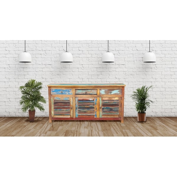 Harbour Indian Reclaimed Wood Medium TV Cabinet