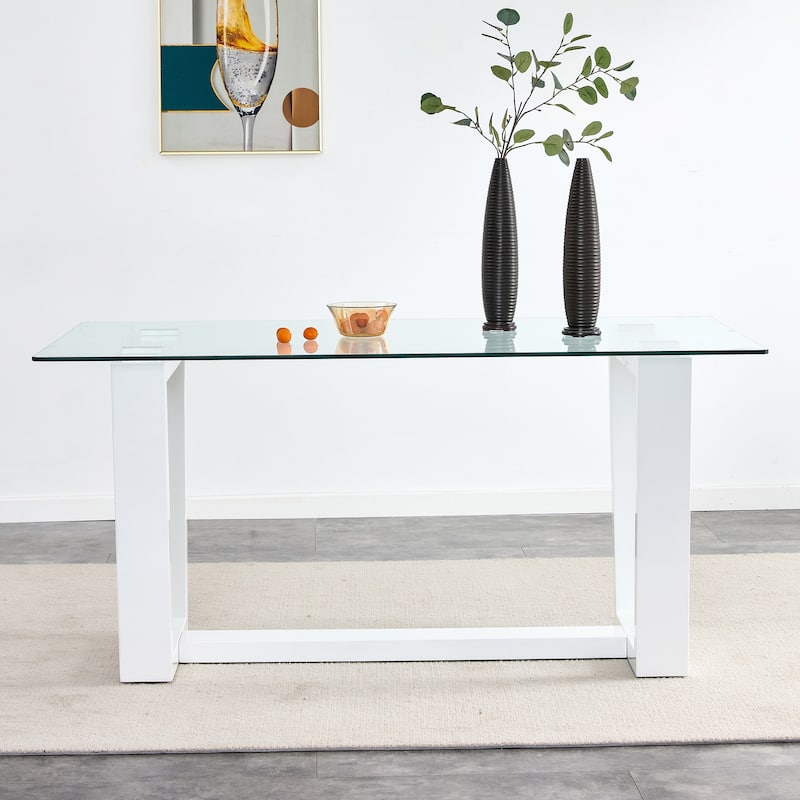 Tempered Glass Dining Table