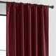 preview thumbnail 79 of 81, Exclusive Fabrics Textured Faux Dupioni Silk Thermal Blackout Curtains (1 Panel)