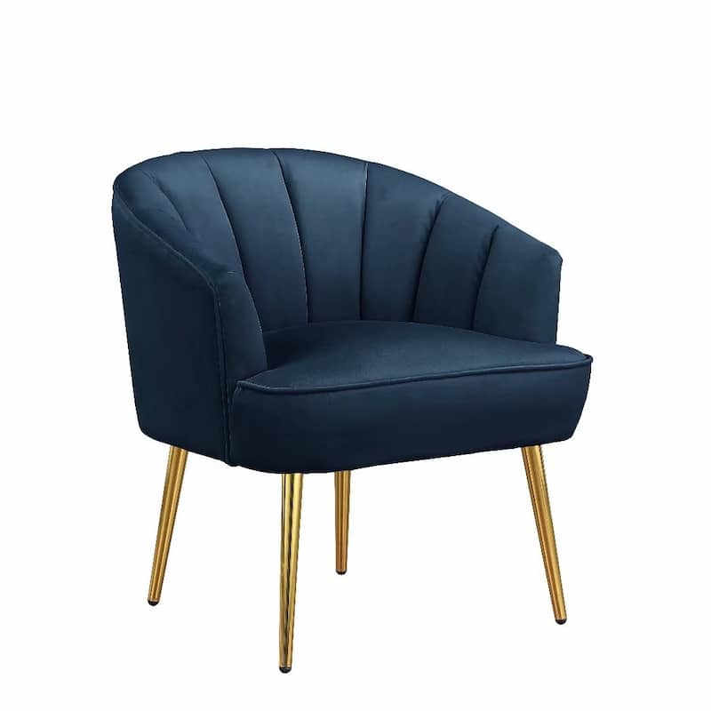 Morden Fort Velvet Accent Chair Slipper Chair