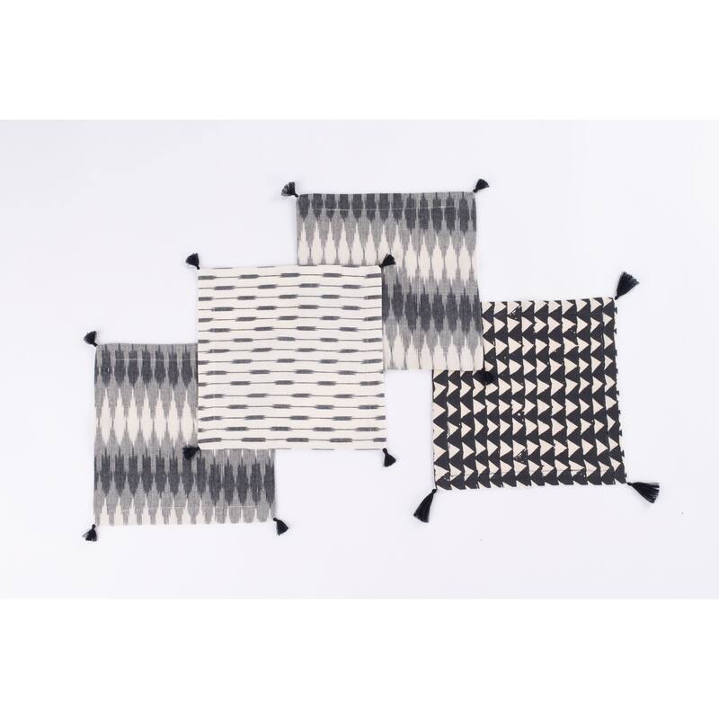 Lana, Cotton, Cocktail Napkin Set (Set of 4)