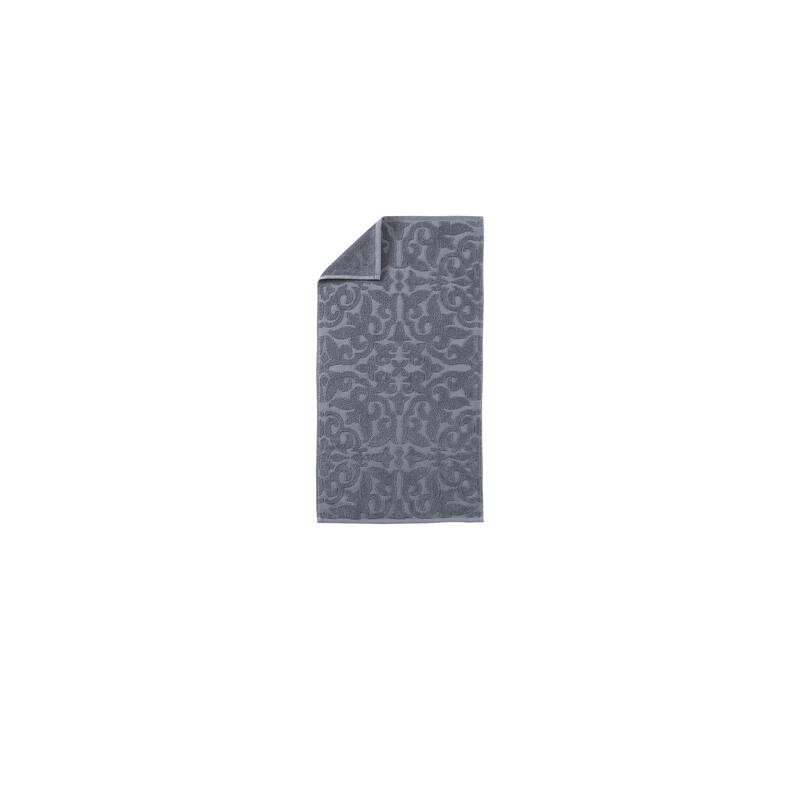 Ozan Premium Home100% Genuine Turkish Cotton Patchouli Hand Towel - Grey