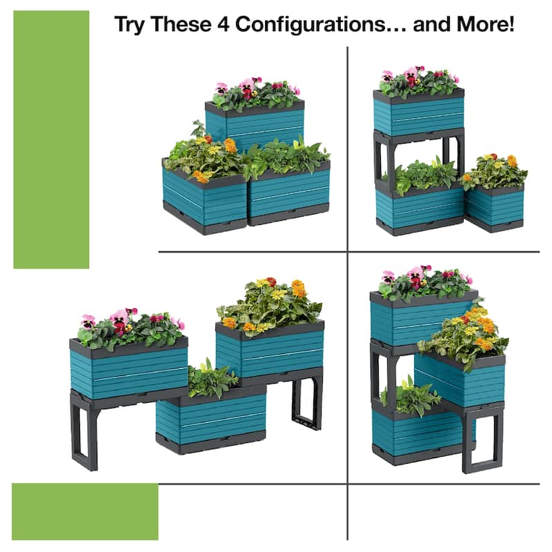 Southern Patio FlexSpace Modular Planter Garden