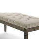 preview thumbnail 33 of 78, WYNDENHALL Hopewell 48 inch Wide Traditional Rectangle Ottoman Bench