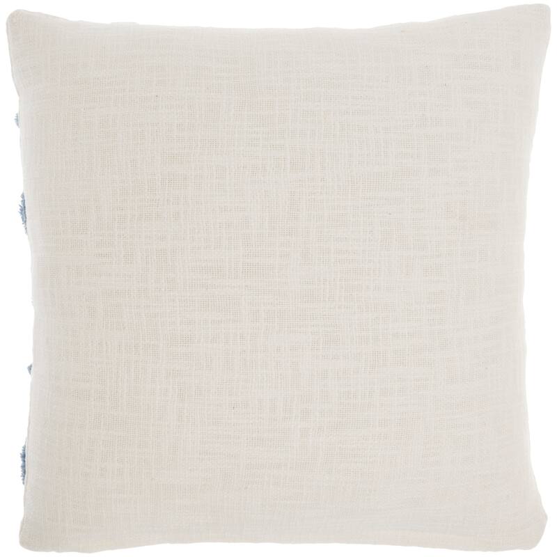 Mina Victory Life Styles Modern Textured XOXO Throw Pillow , (18" x 18")