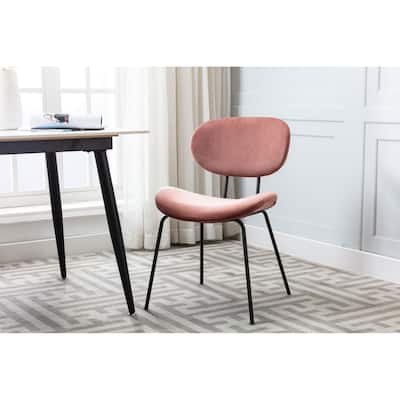 Porthos Home Brody Dining Chairs Set of 2, Velvet Upholstery, Iron legs