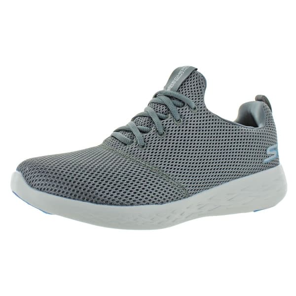 Skechers Mens Go Run Running Shoes Mat Gen 5 - Charcoal/Blue - -