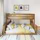 preview thumbnail 7 of 16, Max and Lily Twin over Full Low Bunk with Angled Ladder on End