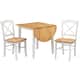 Simple Living Country Cottage Drop Leaf 3-piece Dining Set