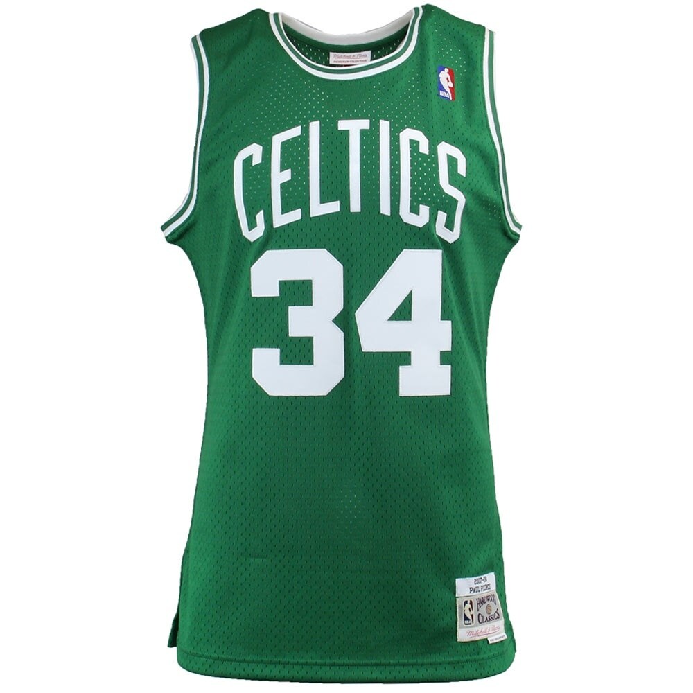 Shop Mitchell Ness Mens Swingman Jersey Boston Celtics Jersey Overstock 31604655