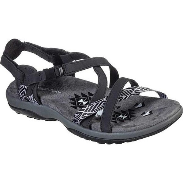 skechers textured strappy sandals