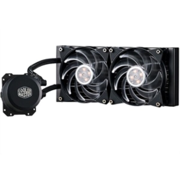 CoolerMaster Fan MasterLiquid ML240L RGB FAN PUMP RADIATOR FOR INTEL AMD Retail - Pictured. Opens flyout.