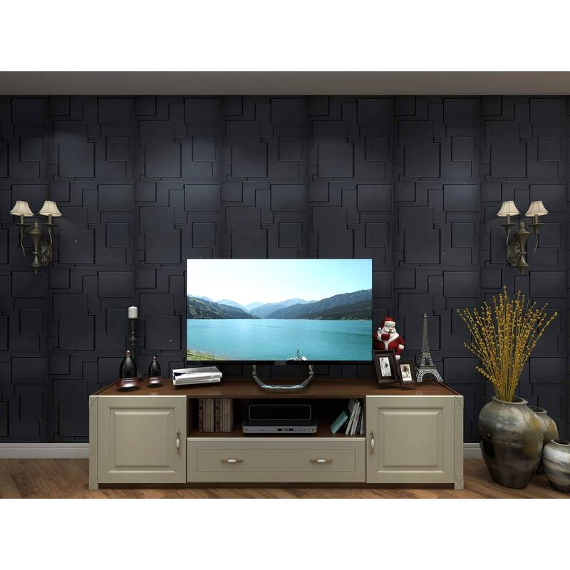 Art3d Decorative Tiles 3D Wall Panel for Modern Wall Decor,12 Panels 32 Sq Ft