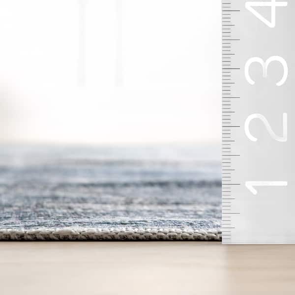 Nuloom Ellison SplashGuard Modern Abstract Machine Washable Area Rug