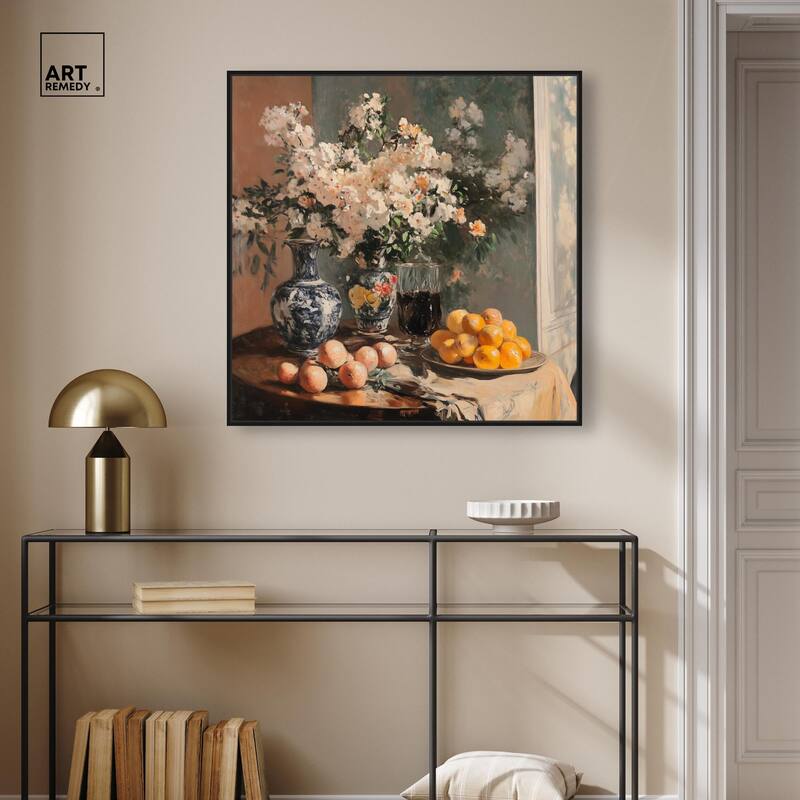 Afternoon Still Life Canvas by Art Remedy