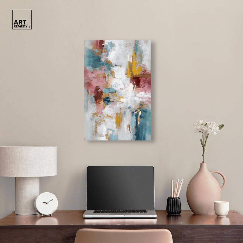 Warmth and cool II Canvas by Art Remedy, Gallery Wrapped