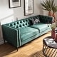 preview thumbnail 13 of 58, HULALA HOME Calymne 84" Modern Square Arms Sofa with Button-Tufted Back