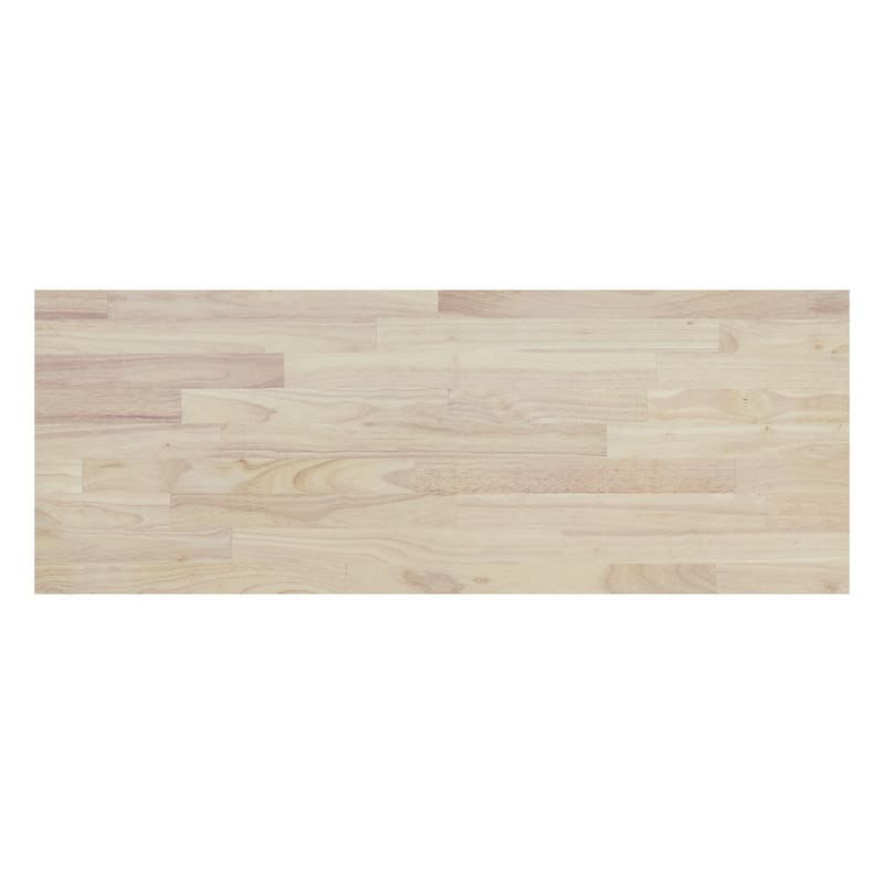 Cambridge Natural Wood Top Kitchen Island with Storage and Casters