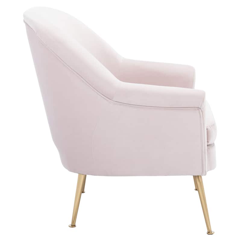 SAFAVIEH Edina Accent Chair - 29.5" W x 30.7" L x 32.9" H - 30Wx31Dx33H