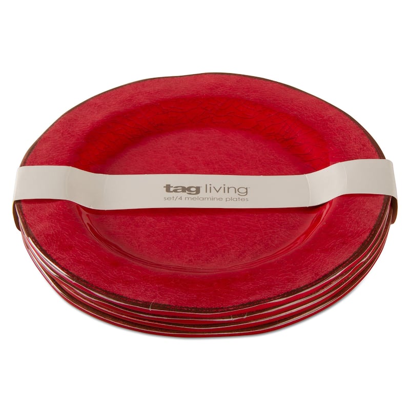 Veranda Melamine Dinner Plate Set Of 4