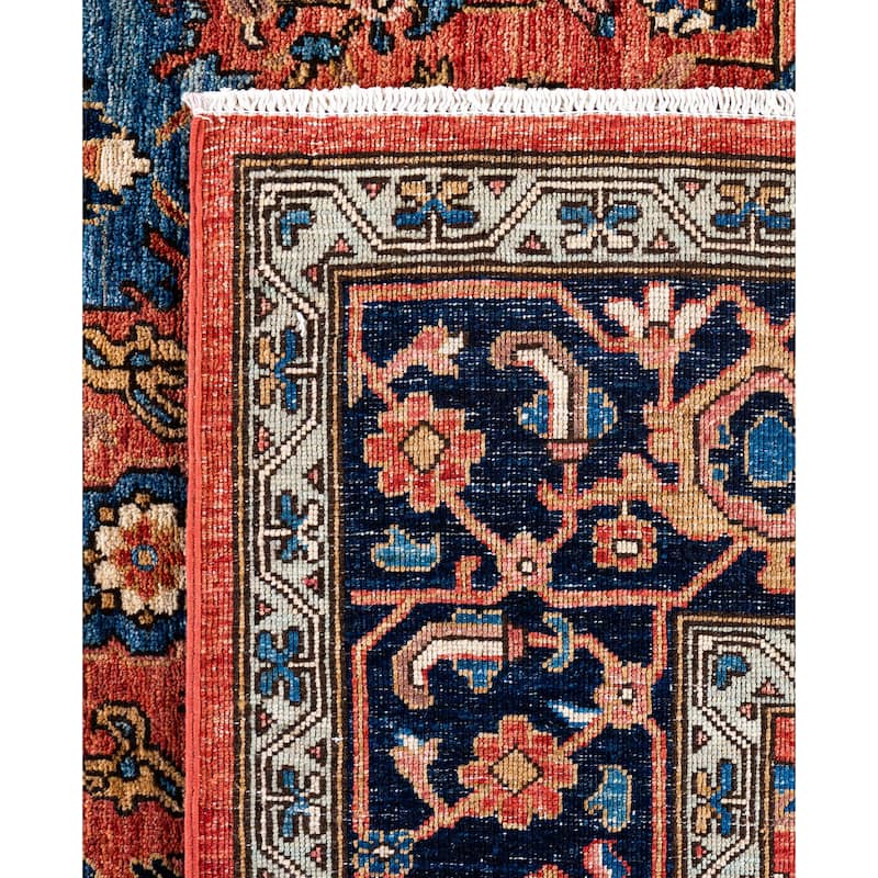 Serapi One-of-a-Kind Hand-Knotted Area Rug - Red - 8' 3" x 10' 2"