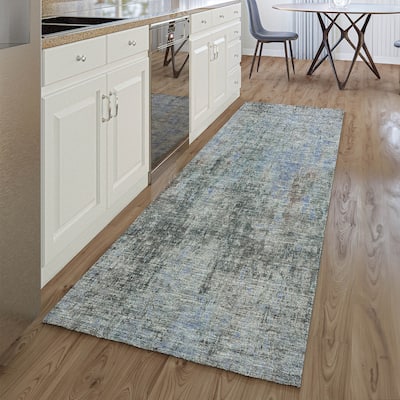 Premium Washable Super Soft Solid Ombre Mayfield Rug
